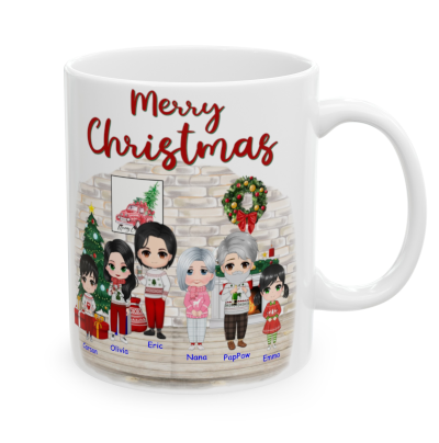 Chibi Christmas Family
