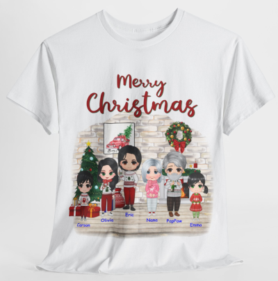 Chibi Christmas Family