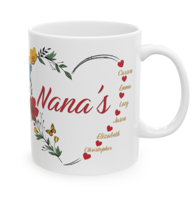 Personalized Heart for loved ones.