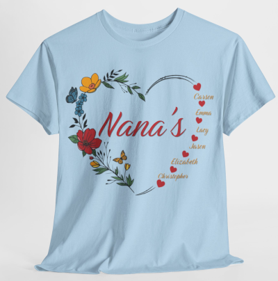 Personalized Heart for loved ones.