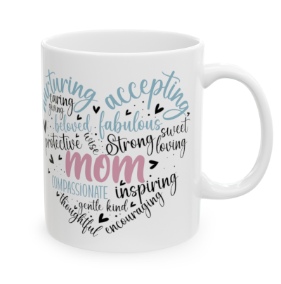 Loving Traits Heart for Mom, Mimi, Nana, and all those you love