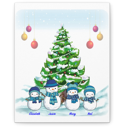 Snowman Family