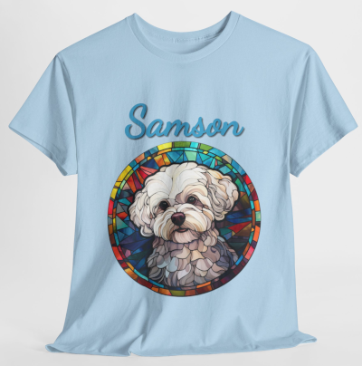 Stained Glass Dog Portraits