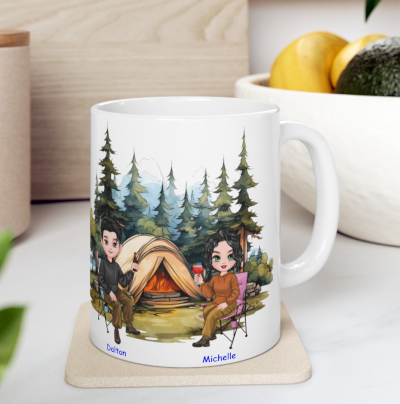 Camping Couple