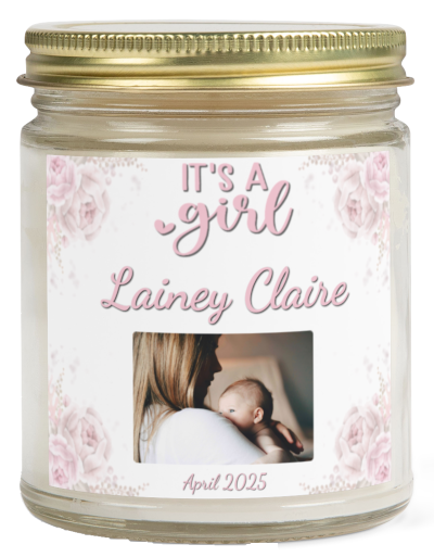 It's a Girl Candle