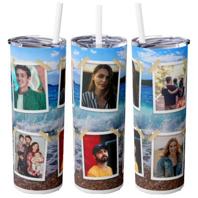 Beach Photo Tumbler